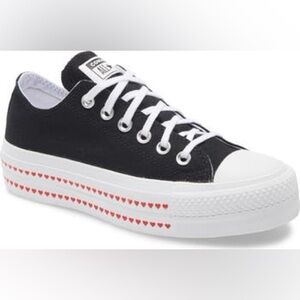 Converse Chuck Taylor All Star Lift Low Love Fearlessly Women’s 7.5